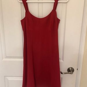Ann Taylor Coral Red Dress